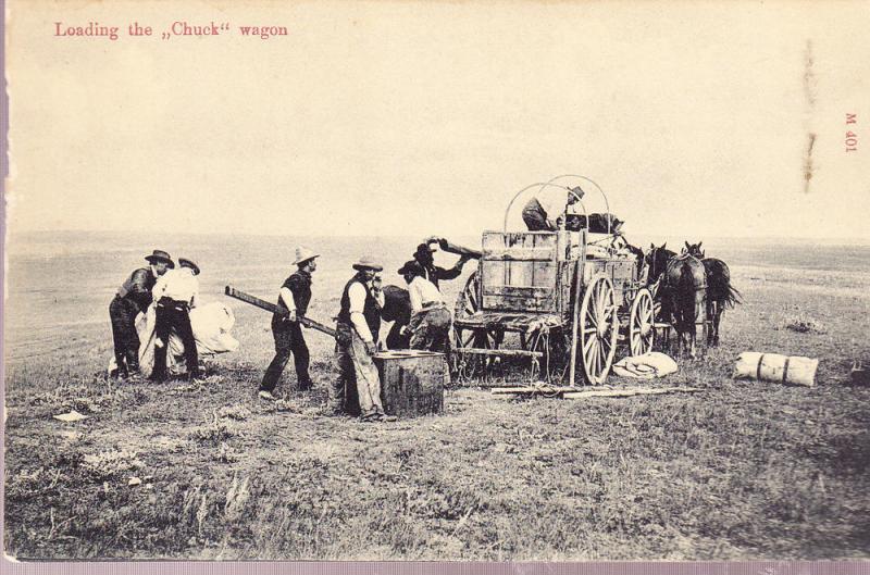 Loading the Chuck Wagon