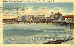 Bathing Beach in Cape May, New Jersey