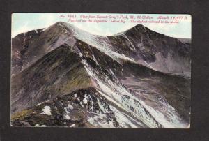 CO Gray Peak Argentine Central Railroad Train  Colorado Postcard