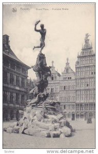 Anvers , Belgium, 00-10s : Grand'Place .-Fontaine Brabo