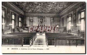 Rouen - Interior of the Court of Assizes - Old Postcard