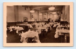 Kerhulu Grand Restaurant Francais interior QUEBEC Canada Postcard