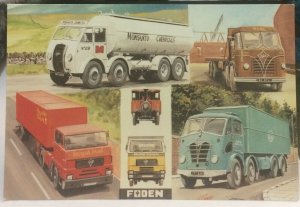 Postcard Transport vehicles Foden - unposted