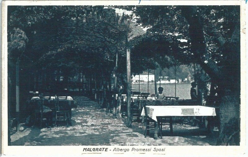 73192 - vintage postcard - LECCO province: MALGRATE 1926 hotel-