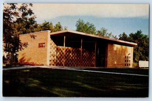 1960 Great Falls Montana Vintage Postcard Charles Gallery Park Glacier National