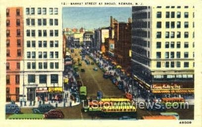 Market Street At Broad in Newark, New Jersey