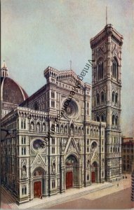 Florence Cathedral Facade Postcard PC327