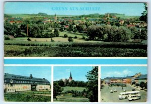 Gruss Aus Schleiz GERMANY 4x6 Postcard