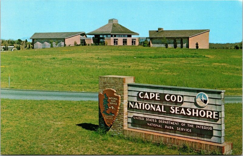 Salt Pond Visitor Center Eastham National Seashore Cape Cod MA VTG Postcard UNP 