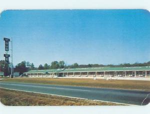 Bent Pre-1980 MOTEL SCENE Sumter South Carolina SC hk1435