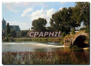 Postcard Modern Franche Comte Dole Dam on the Doubs