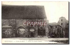 Souvigny - St. Mark Church Remains of the Ducal Palace - Old Postcard