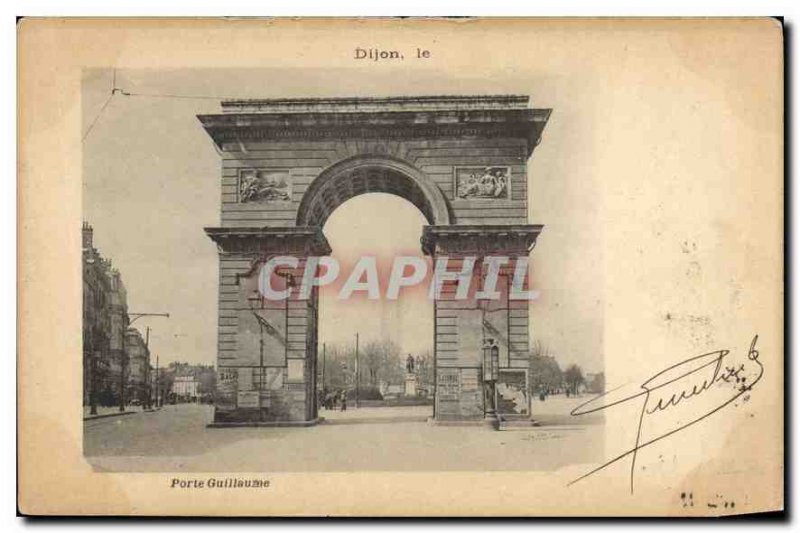 Old Postcard Dijon door Guillaume