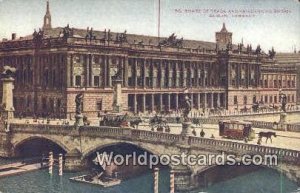 Board of Trade and Friederichs Bridge Berlin Germany Unused 