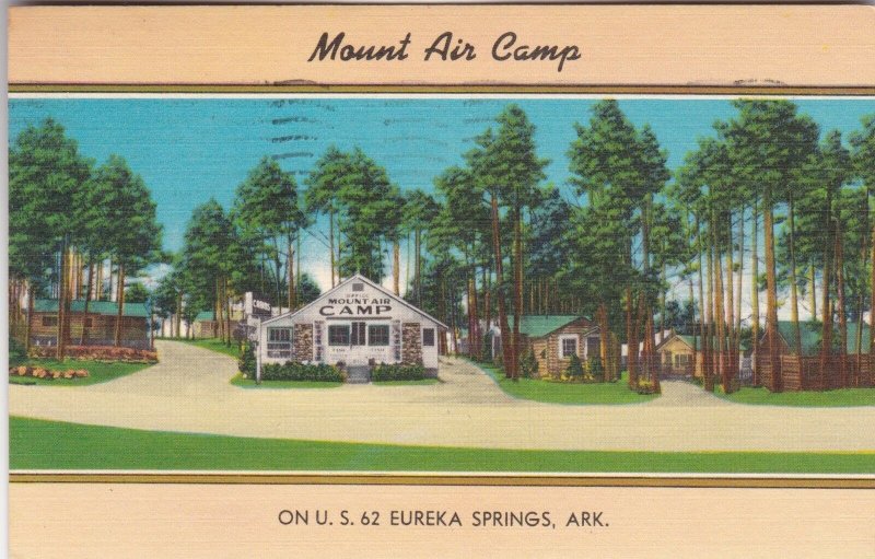 Arkansas Eureka Springs Mount Air Camp U S Highway 62 1958 sk2873