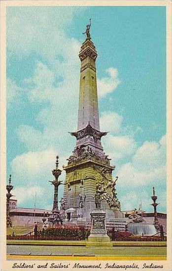 Indiana Indianapolis Indiana Soldiers And Sailors Monument