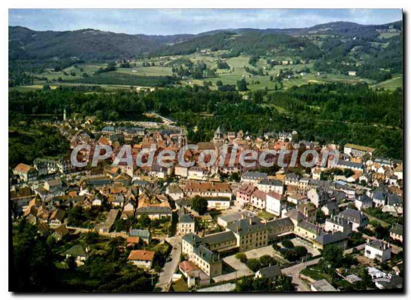 Modern Postcard Beaulieu Sur Dordogne Vue Generale Aerienne