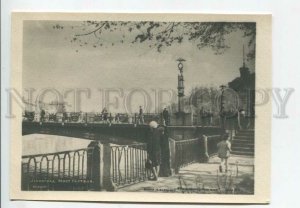 435778 USSR Leningrad bridge Pestel photo Zivert early Lenfotohudozhnik photo