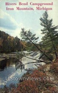 Rivers Bend Campground in Iron Mountain, Michigan