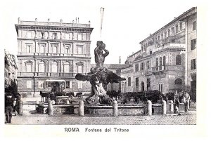 Roma ,  Fontana del Tritone