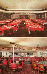 Fern Park Florida multi interior views Freddie's Steak House vintage pc CC737