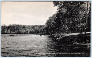 LAKEVILLE, Connecticut CT   LAKE WONONSCOPOMUC near Interlaken Inn   Postcard