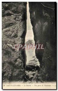 Postcard Old Saint Lunaire Decolle The View from the Inside