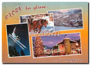 Modern Postcard Megeve Haute Savoie