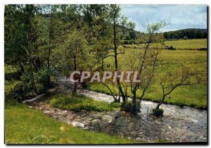 Postcard Modern Landscape Of France