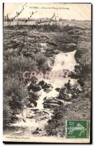 Glomel Old Postcard Fall of & # 39etang of Corong