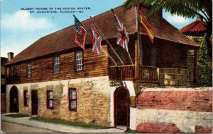 Oldest House in the United States St. Augustine Florida Postcard PC138