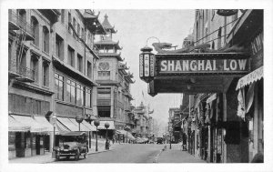 California San Francisco Chinatown 1950s RPPC Photo Bardell Postcard 22-11721