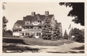 New Hampshire Jaffrey Shattucks Inn 1940 Real Photo