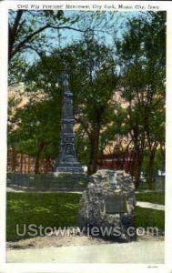 Civil War Veteran Monument - Mason City, Iowa IA  