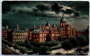 Postcard - John Hopkins Hospital - Baltimore, Maryland