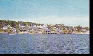 Maine Five Islands Waterfront View From Sheepscot Bay