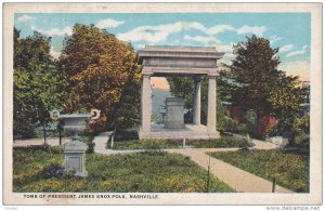 NASHVILLE, Tennessee; Tomb of President James Knox Polk, 10-20s