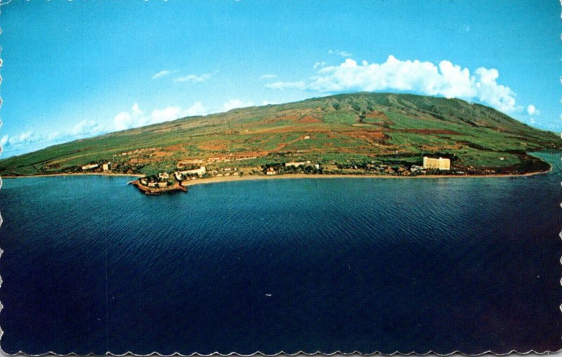 Hawaii Maui Aerial View Kaanapali Resort Area