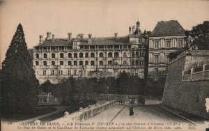 Chateau De Blois - Aile Francois Ier(XV - XVI s.) et aile Gaston dOrleans.   PC