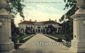 Dr. Barton Jacob's Residence - Newport, Rhode Island RI  