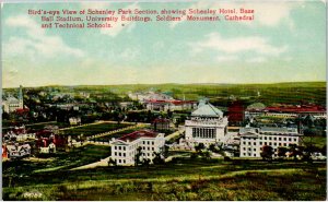 Pittsburgh, Pennsylvania - Schenley Park, Hotel and Ball Stadium - c1908