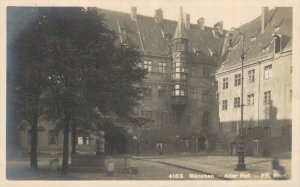 Germany München Alter Hof Munich RPPC 06.63