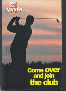 Advertising Postcard - Sky Sports 2 - Golf - Come Over and Join The Club T6943