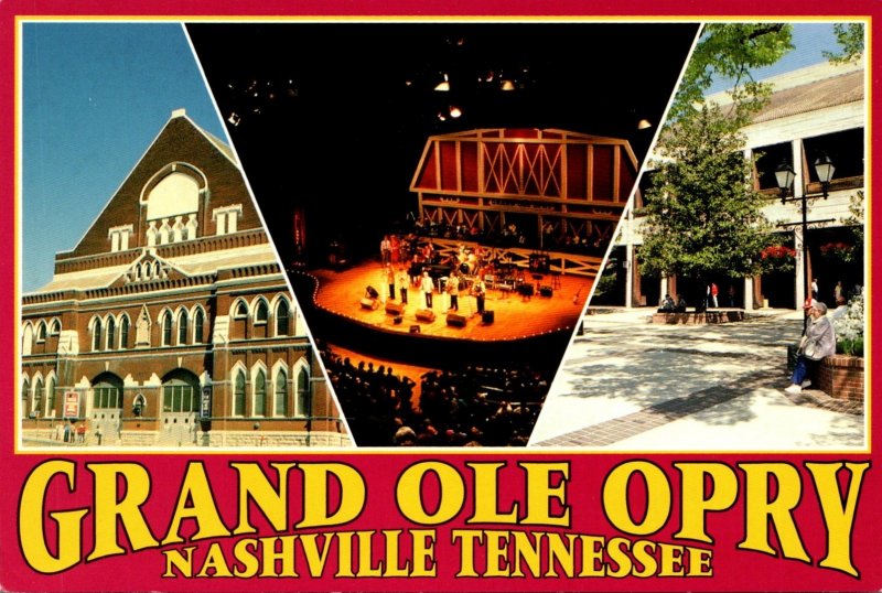 Tennessee Nashville Grand Ole Opry Multi View