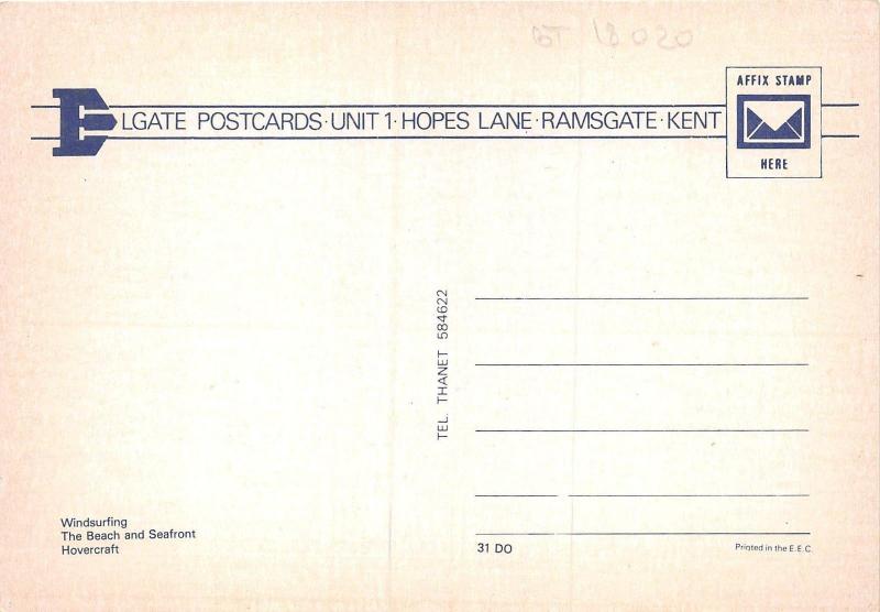BT18020 windsurf the beach and seafront dover uk