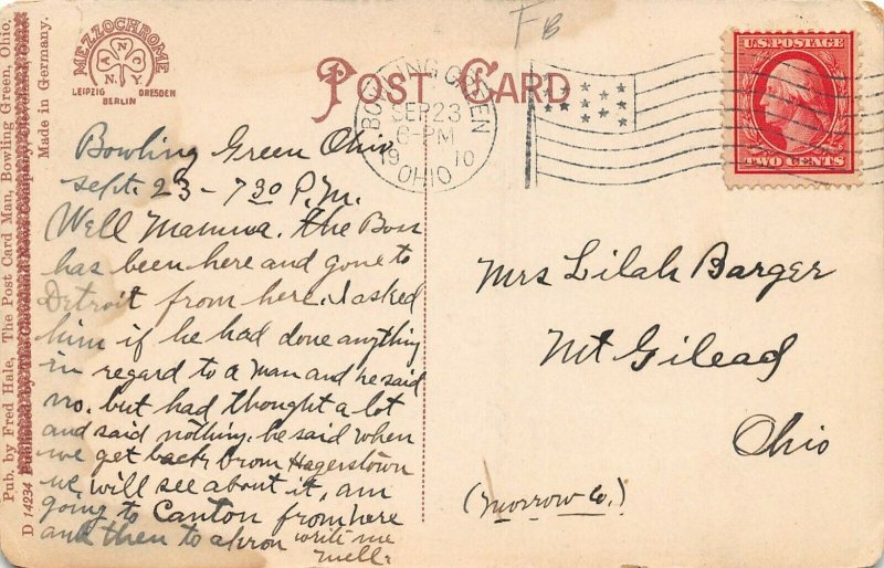 LPS64 Bowling Green Ohio Wood County Fairgrounds Postcard