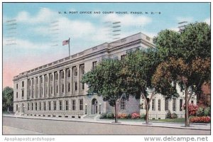 North Dakota Fargo Post Office and Court House 1942