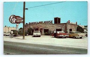 NEW ORLEANS, LA Louisiana ~ DANNA'S ROCK HOUSE BAR c1950s, 60s Cars Postcard