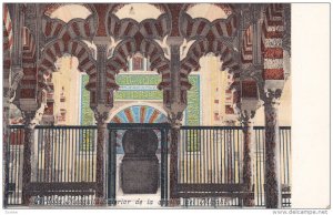 Cordoba, Mazquita Exterior de la Capilla de Minahb, Andalucia, Spain, 00-10s