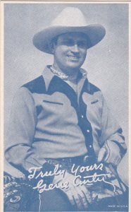 Cowboy Arcade Card Gene Autry